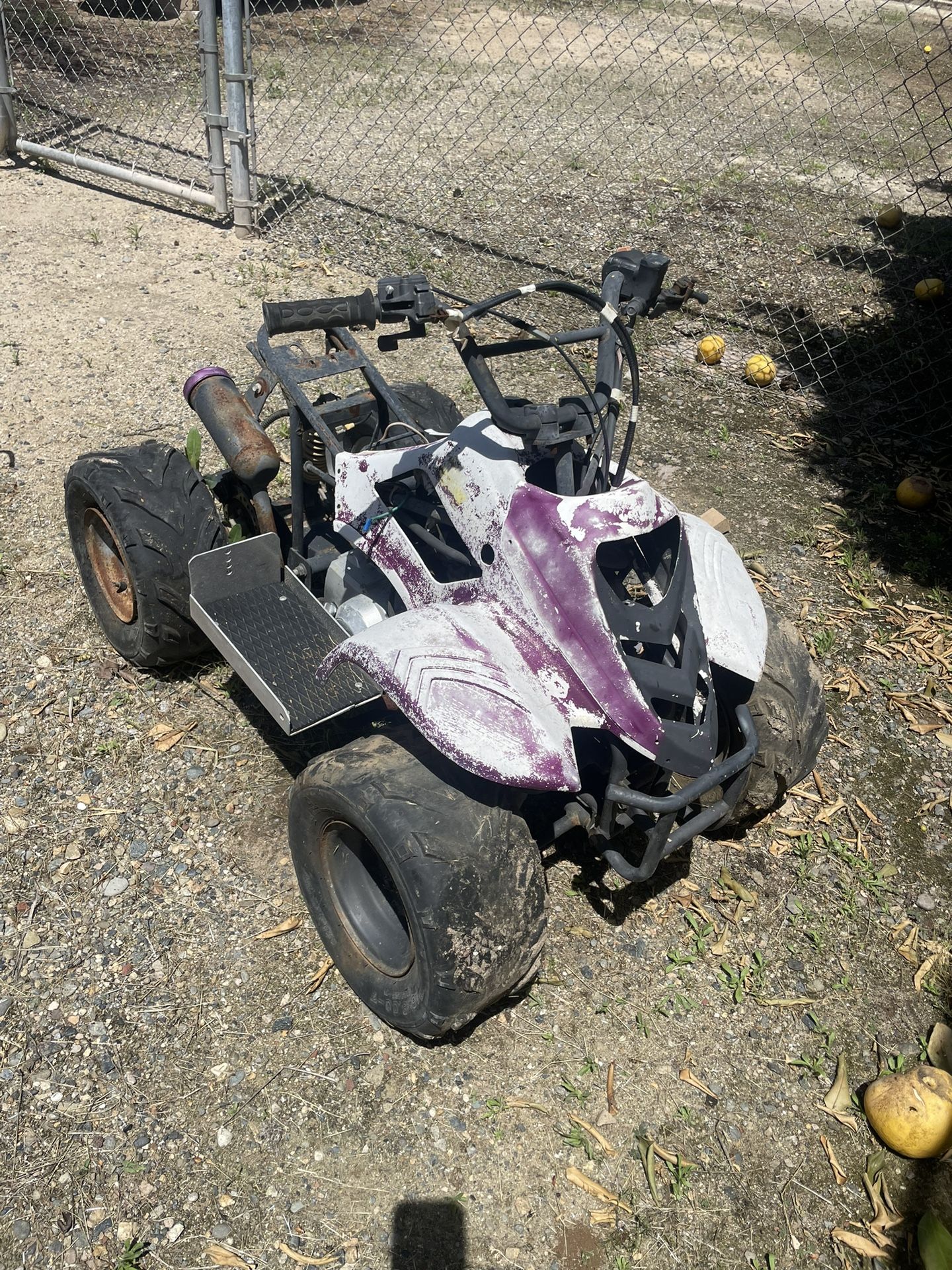 YZF Quad Kids ATV Needs Work