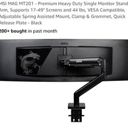 Monitor Arm MSI MT201