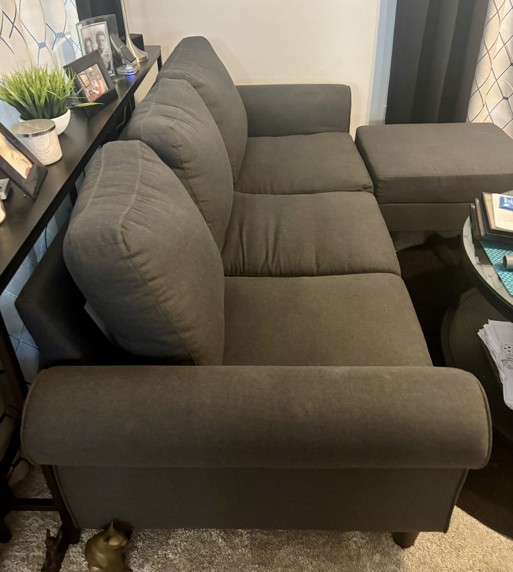 IKEA Couch With Ottoman