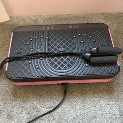 Vibration plate fitness Machine With Resistance bands 