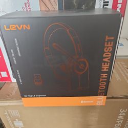Levin Bluetooth Headeet With Cable And Mic  