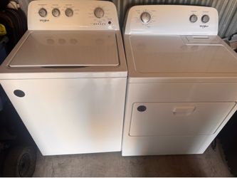 Washer and dryer will deliver for 50
