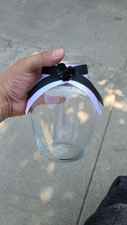 Flower base glass and other glasses and mirror bases