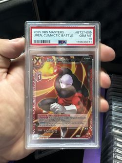 2025 DBS MASTERS JIREN, CLIMACTIC BATTLE PSA 10