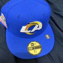 Los Angeles Rams Fitted Hat 7 3/8