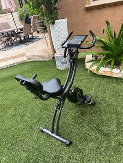 Folding Recumbent Exercise Bike
