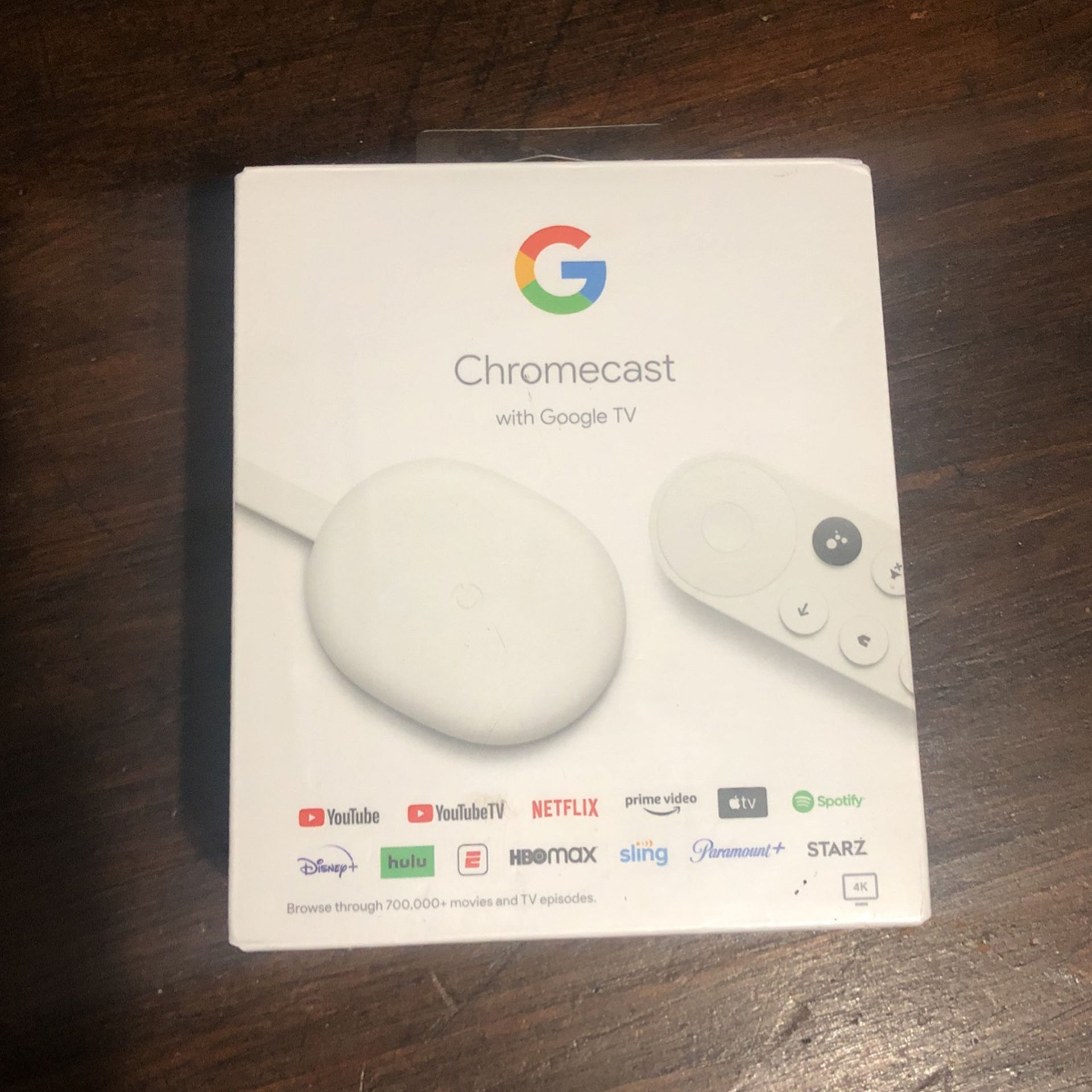 Newest Chromecast With Google TV With Voice Control Remote 