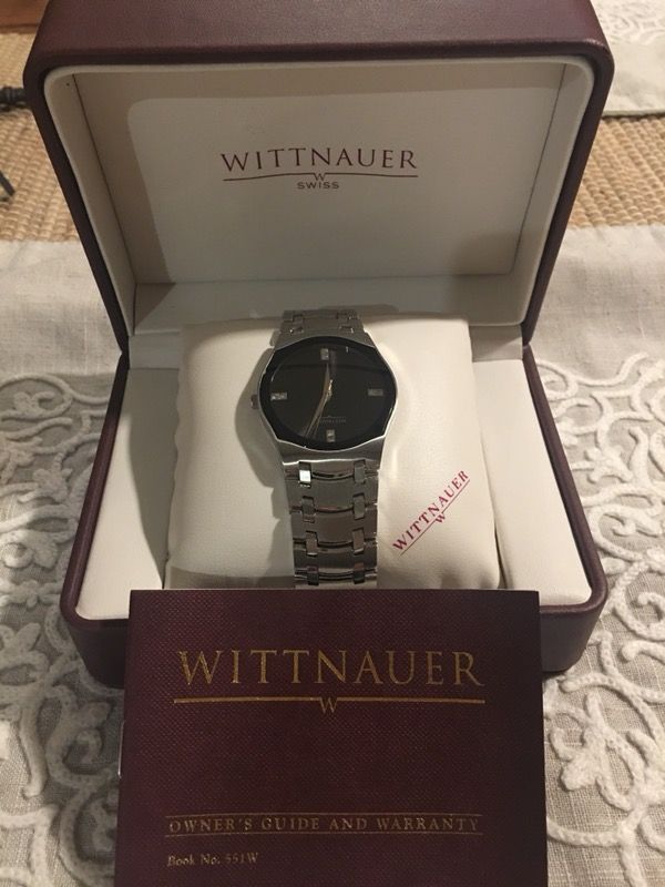 Wittnauer Mens Montserrat C8671097 watch never worn
