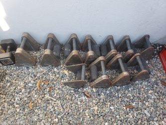 Vintage Bistar DUMBELLS $2 a pound FIRM Pickup in Oakdale