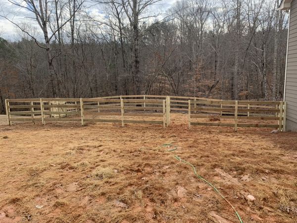 5ft Ranch rail fence for Sale in Kennesaw, GA - OfferUp
