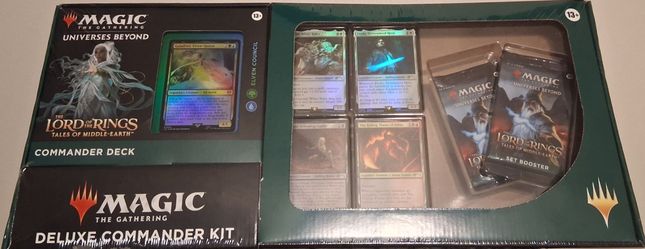 Magic The Gathering- Lord of The Rings- Elven Council- Deluxe Commander Kit