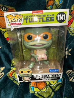 Funko Pop TMNT Michelangelo #1141 Walmart Exclusive