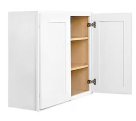 Reliabilt Luxor White Wall Cabinets (set of 2)