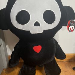 Giant 2011 Skeleanimal Monkey Plush