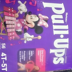 Girl Pull Ups 4t-5t 56 Count