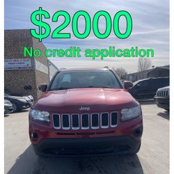 2016 Jeep Campus, No Credit Application, No Requirement