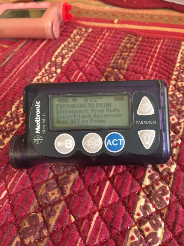 Diabetes-Medtronic MiniMed Paradigm 722, Firmware Version 2.4 insulin pump