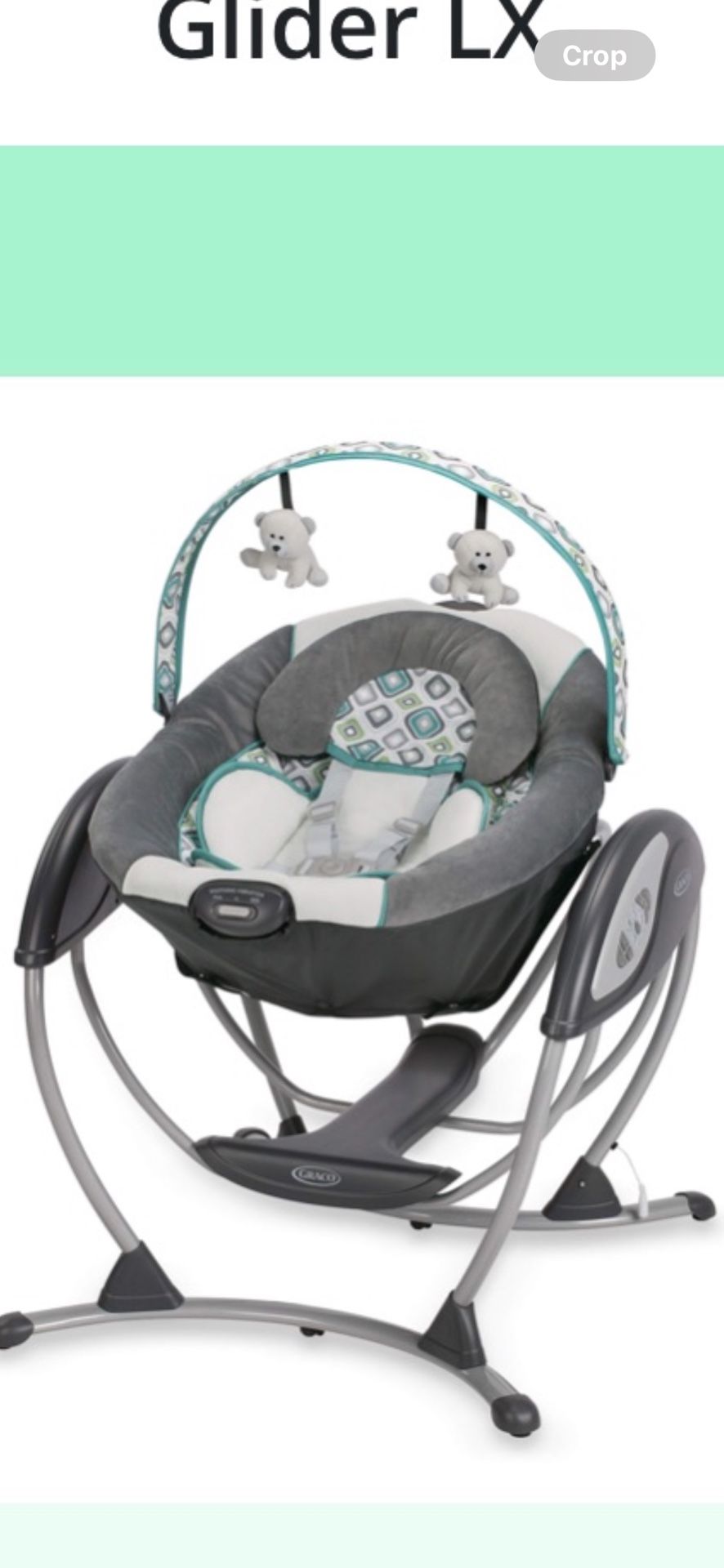 Graco Glider LX Baby Swing