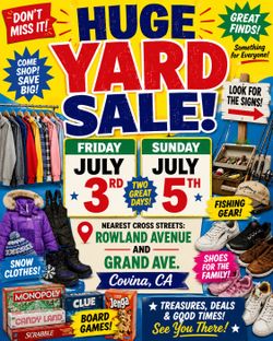 Large Yard Sale