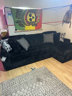Couch and Oversized matching Chair