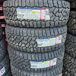 285/70/17 Falken Wildpeak AT4W $1,00 Por Las 4 Llantas Nuevas Montadas Y Balanceadas 