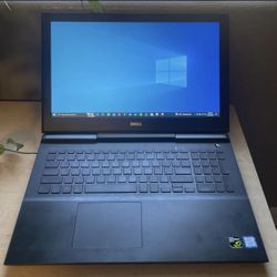 Dell Gaming Laptop 16” LCD Intel Quad Core 16 GB RAM 500 GB SSD NVIDIA GTX 1050ti 4GB DDR5 GPU Windows 11 