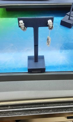 Jacket Earrings - White Gold 14k (.585) 5.3 grams