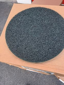 Green Round Floor Scrubbing Pad