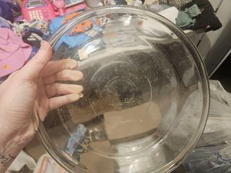 GLASS PIE DISH