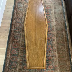 Midcentury Modern Heritage By Drexel Coffin Table And Side Table 