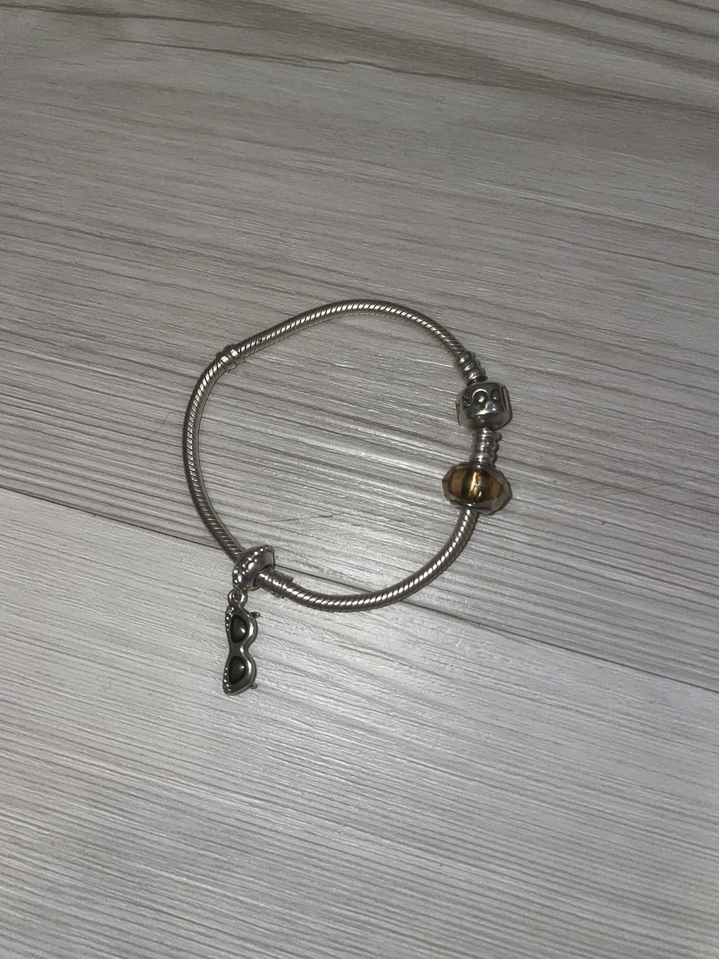 Pandora Bracelet With 2 Charms