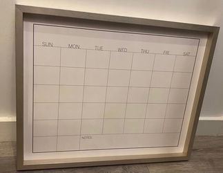 Mikasa Dry Erase Wall Calendar - large size