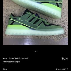 Sample Shoe Adidas Xbox 20th Anniversary Forums