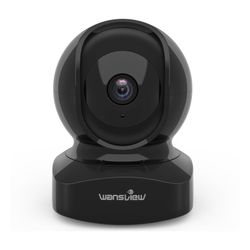 Security Camera, IP Camera 2K, WiFi Home Indoor Camera for Baby/Pet/Nanny, 2 Way Audio Night Vision, Works with Alexa, with TF Card Slot and Cloud