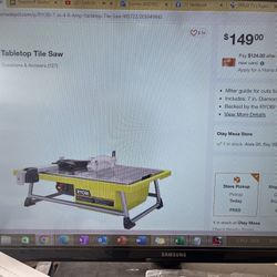 Wet Tile Saw