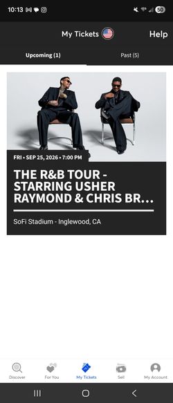 Usher and Chris brown tickets