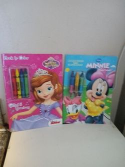 Books for coloring .
