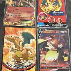 Pokemon TCG Charizard bundle trading cards 4 Topps Burger King vintage ex  rare for Sale in Miami, FL - OfferUp