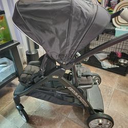 Chicco BravoFor2 Standing/Sitting Double Stroller