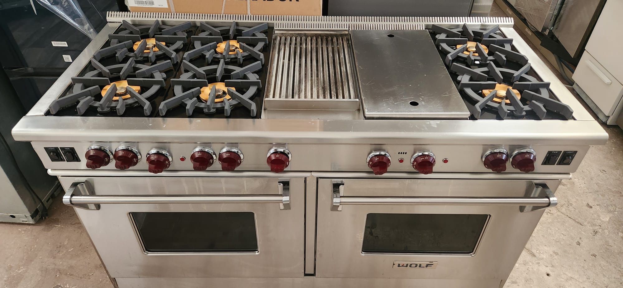 Wolf 60” Gas Range