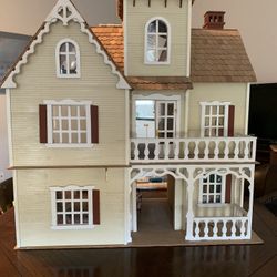 Hand Built Doll House Great Christmas Gift
