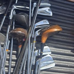 Left handed golf clubs