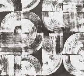 REMIX Walls by Katie Hunt A-Street Prints Brushstrokes Charcoal Grey Wall Mural