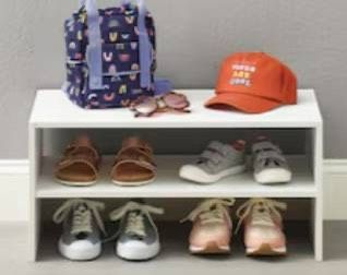 Nice! Book case / Racks / Hutch / Shelves / Organizer Stackable 2 Tier Strong Sturdy