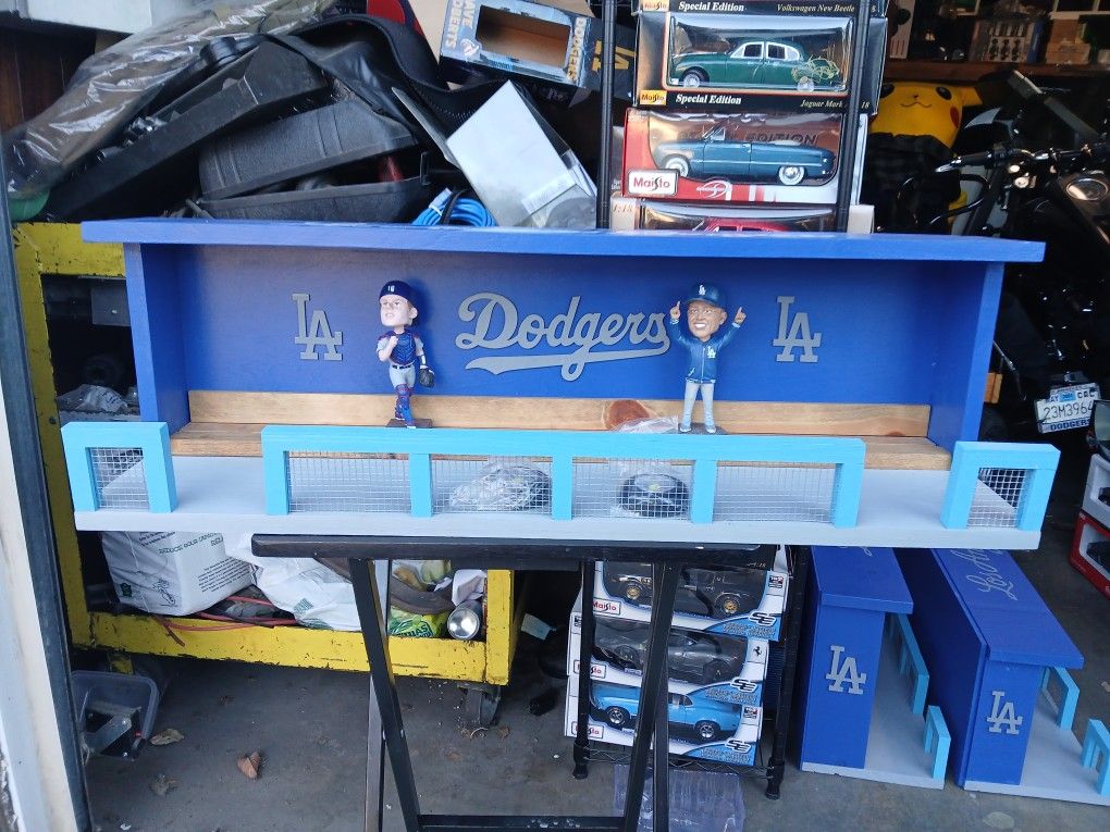 Dodgers Dugout Custom For Bobbleheads 36"