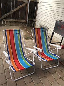 Sillas para la playa
