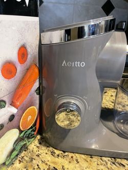  Slow Masticating Juicer, Aeitto Cold Press Jucier Machine