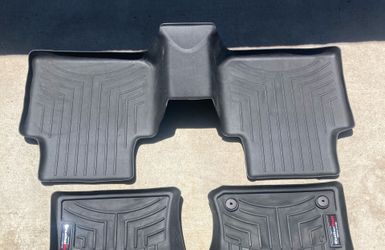 WeatherTech FloorLiners VW Tiguan 2018-2024 Front & Rear Like New