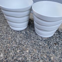 Ceramic Pot Set Of 2 