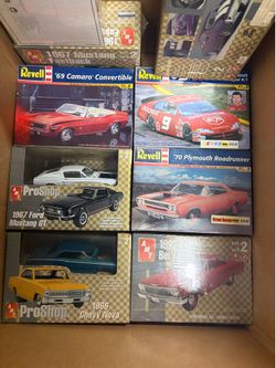 Vintage Model Kit Cars